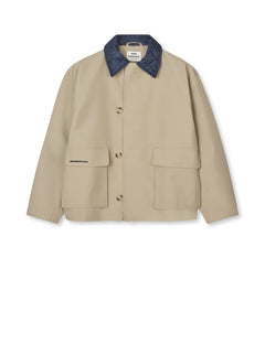 Cotton Tech Daisy Jacket - Trench Coat