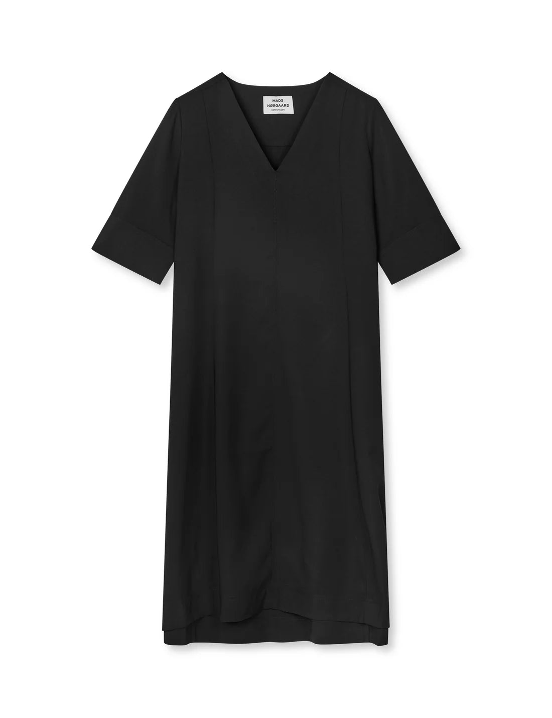 Light Crepe Margot Dress - Svart