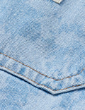 Art Denim Soleil Jacka - Light Denim/Ink Flower Aop