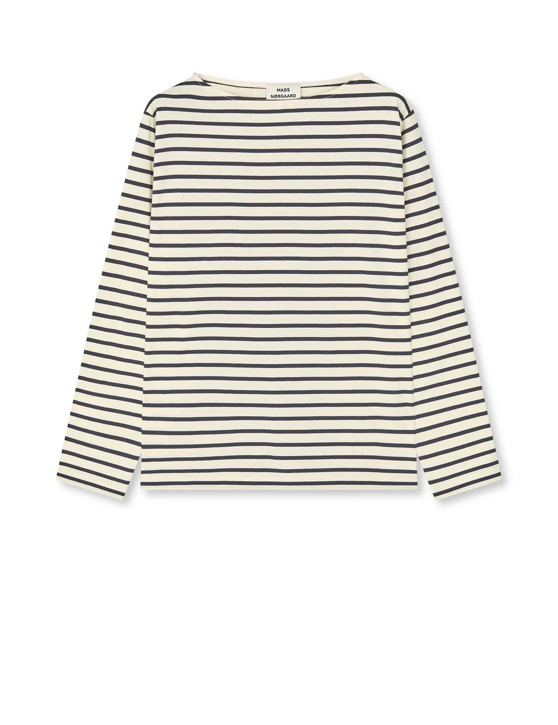 Soft Single Silke Tee LS - Vanilla Ice/Parisian Night