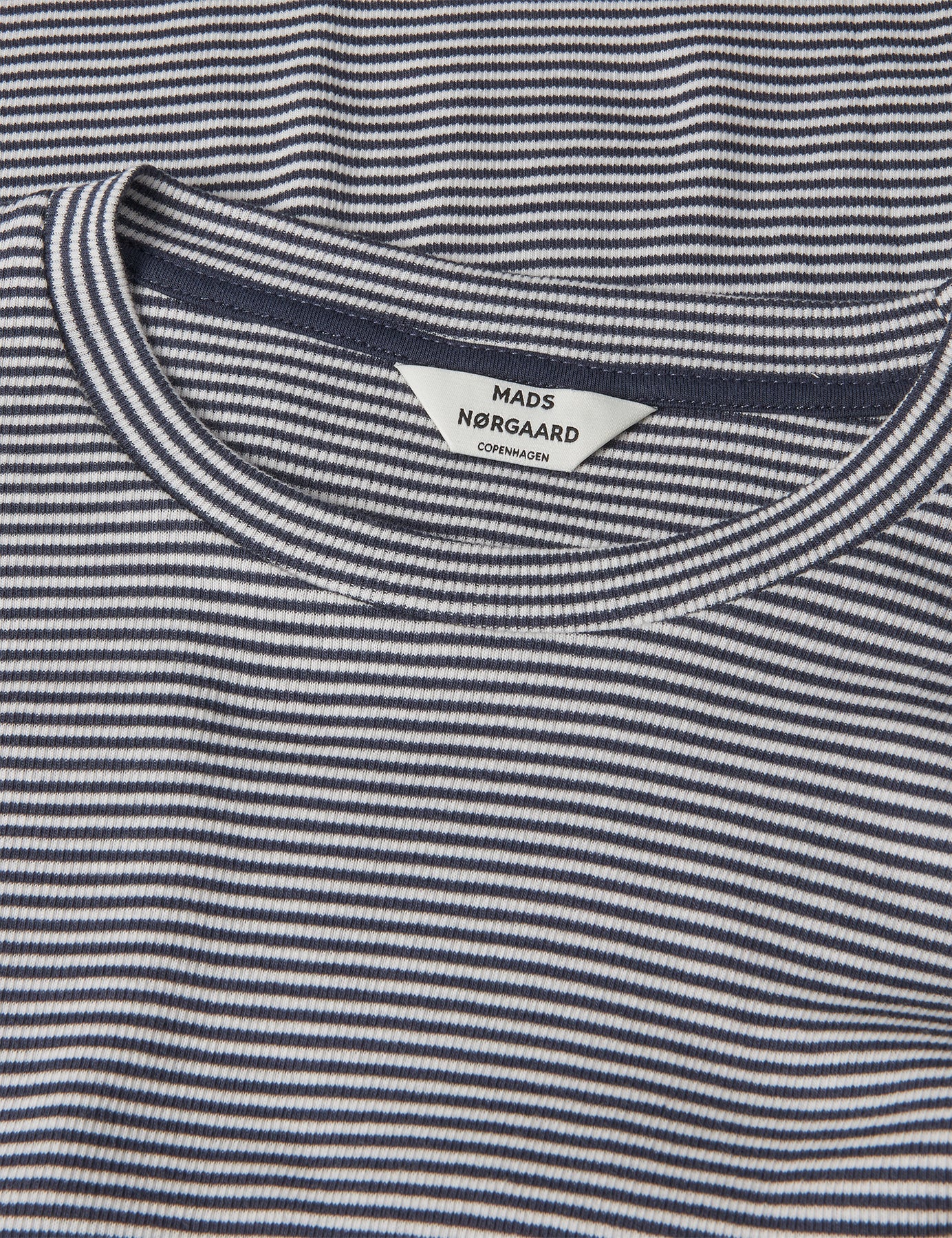 2X2 Cotton Stripe Tuba Tee Ls - Parisian Night/Vanilla Ice