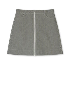 Hickory Punk Riva Skirt - Black/White