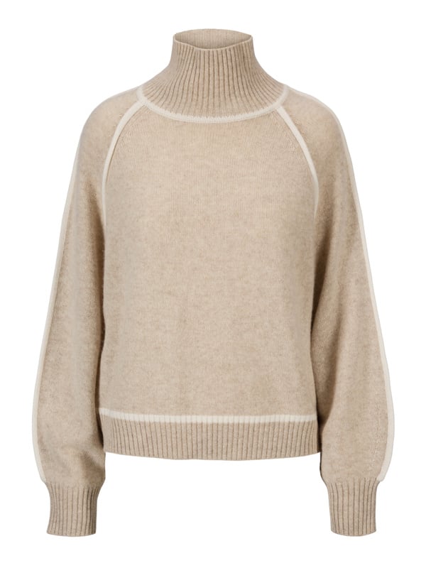 Ruby Cashmere Sweater - Beige Melange