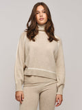 Ruby Cashmere Sweater - Beige Melange