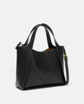 Logo Crossbody Tote Bag, Svart