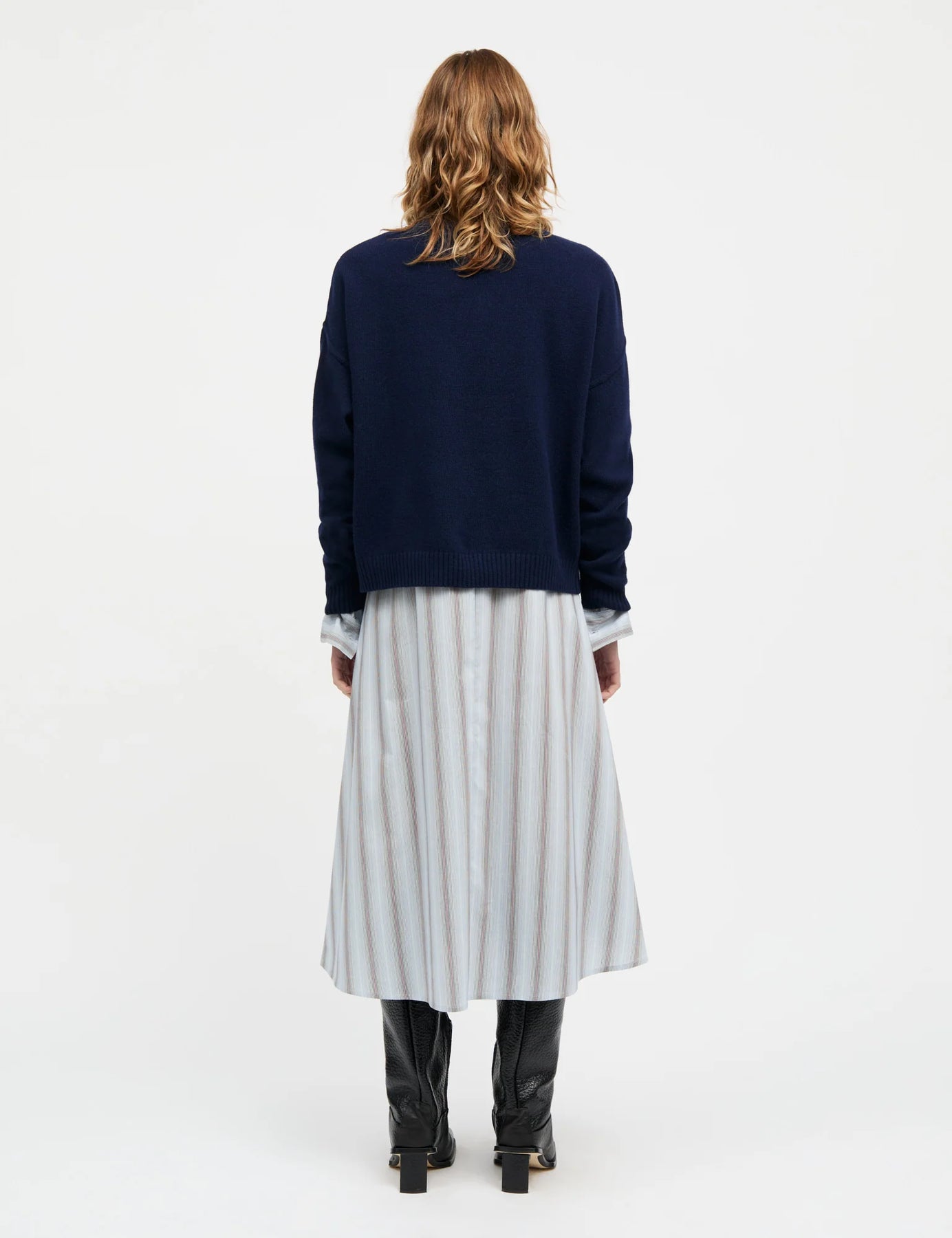 Yota Knit Tilona Tröja - Parisian Night