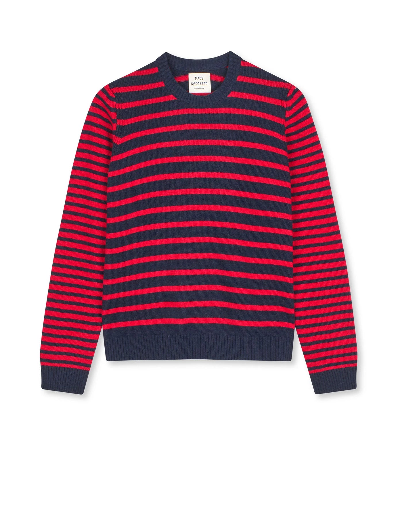 Cashmere Blend Ingrid Knit - Deep Well/Goji Berry