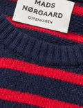Cashmere Blend Ingrid Knit - Deep Well/Goji Berry