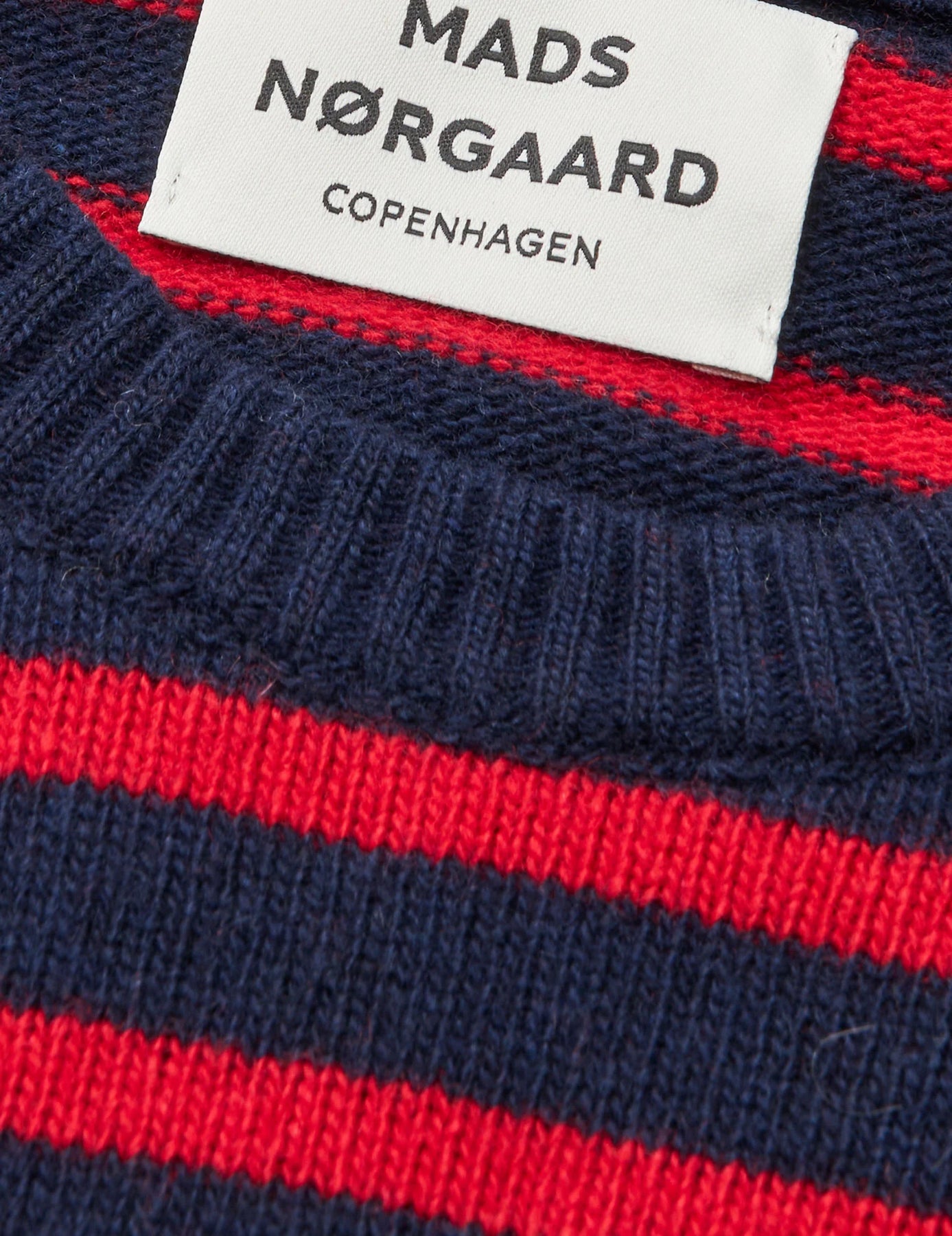 Cashmere Blend Ingrid Knit - Deep Well/Goji Berry