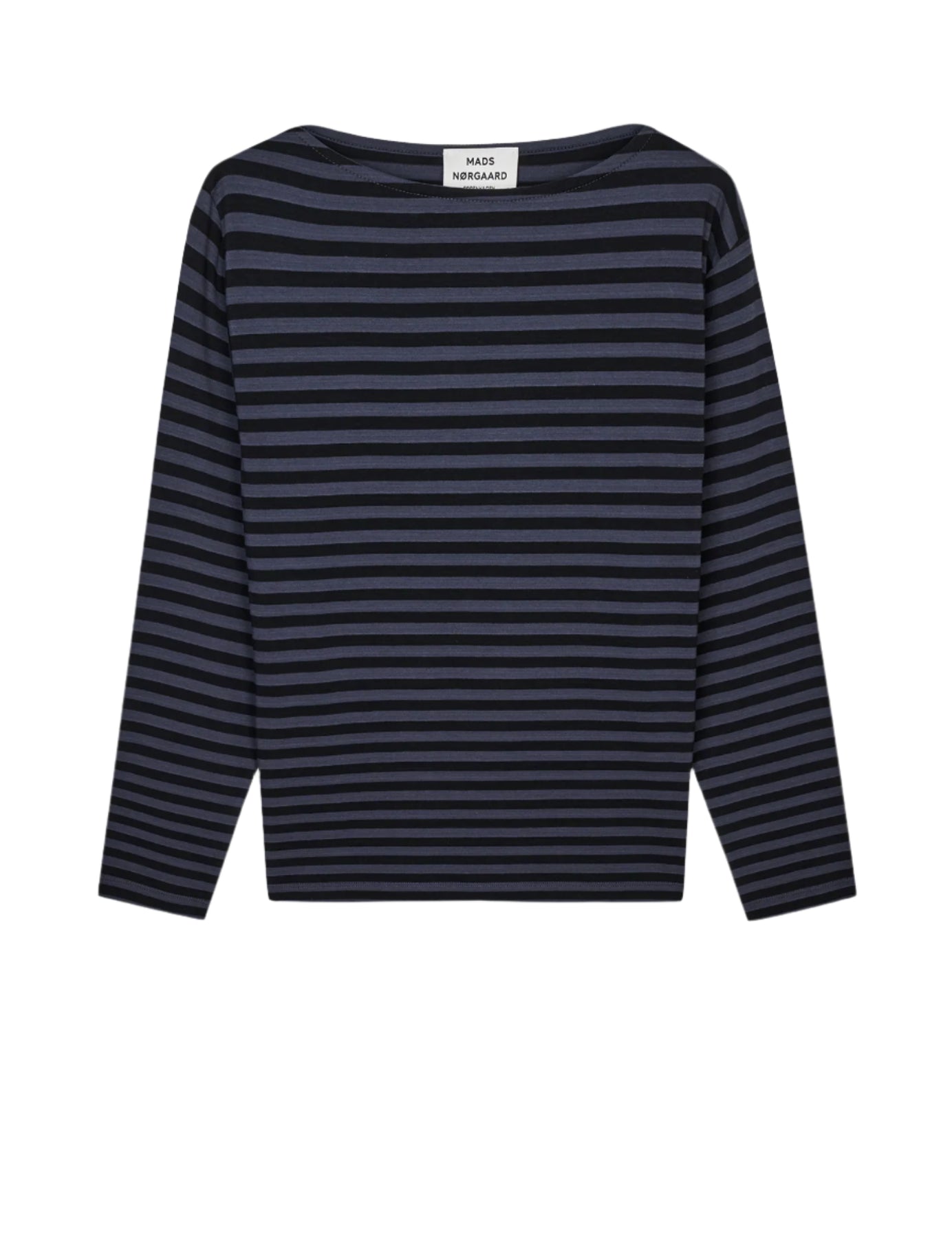 Soft Single Silke Tee Ls - Parisian Night/Black