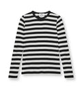 Fine Wool Sharon Knit - Svart/Benvit