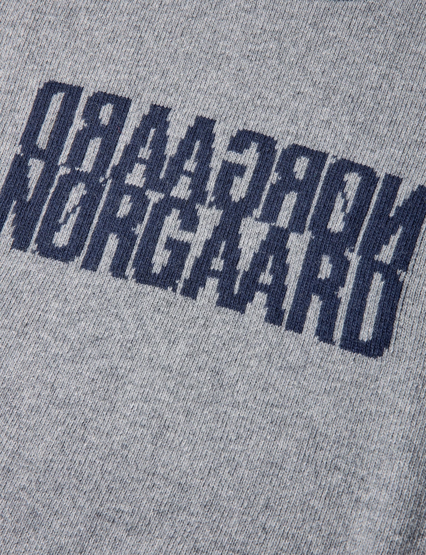 Yota Knit Tilona Sweater - Mid Grey Melange/Parisian Night