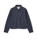 Cosy Denim Solar Jacket - Mörk Indigo
