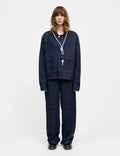 Cosy Denim Solar Jacket - Mörk Indigo