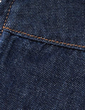 Cosy Denim Stelly Skirt - Dark Indigo