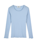 Pointella Troja Tee Ls Fav - Cashmere Blue