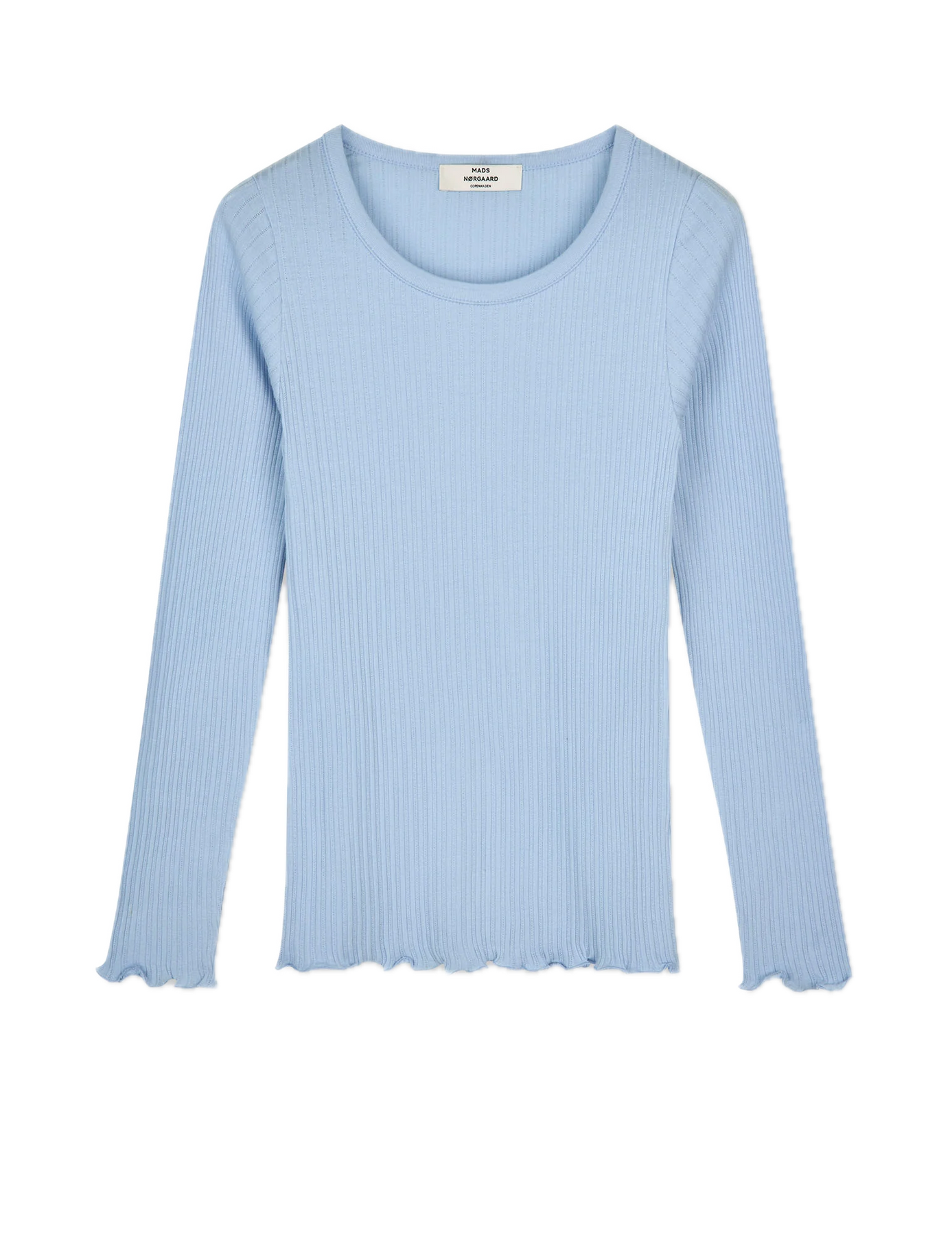 Pointella Troja Tee Ls Fav - Cashmere Blue