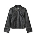 Smooth Leather Rachel Jacket - Svart