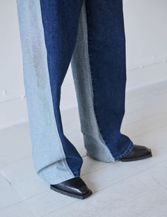 Luke Denim Christel Jeans Block - Mid Blue Denim