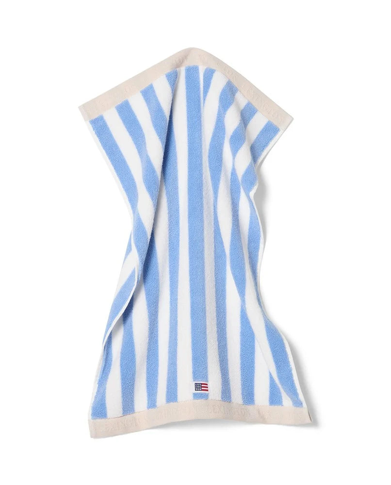 Block Striped Towel 50X70 - Blue/White/Moonbeam