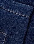 Luke Denim Stelly Skirt - Mid Blue Denim