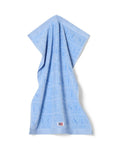 Velour Jacquard Logo Handduk 50x70 - Blue Sky