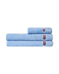Velour Jacquard Logo Towel 70X130 - Blue Sky