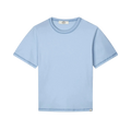 Single Cotton Grace Tee - Cashmere Blue