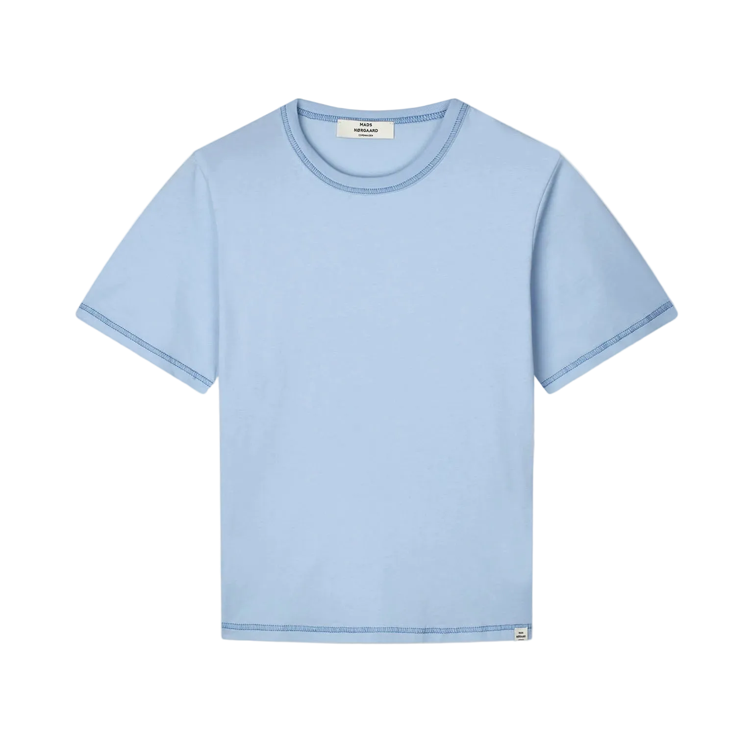 Single Cotton Grace Tee - Cashmere Blue