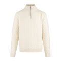Aston Half-Zip - Cream