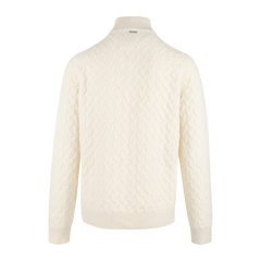 Aston Half-Zip - Cream