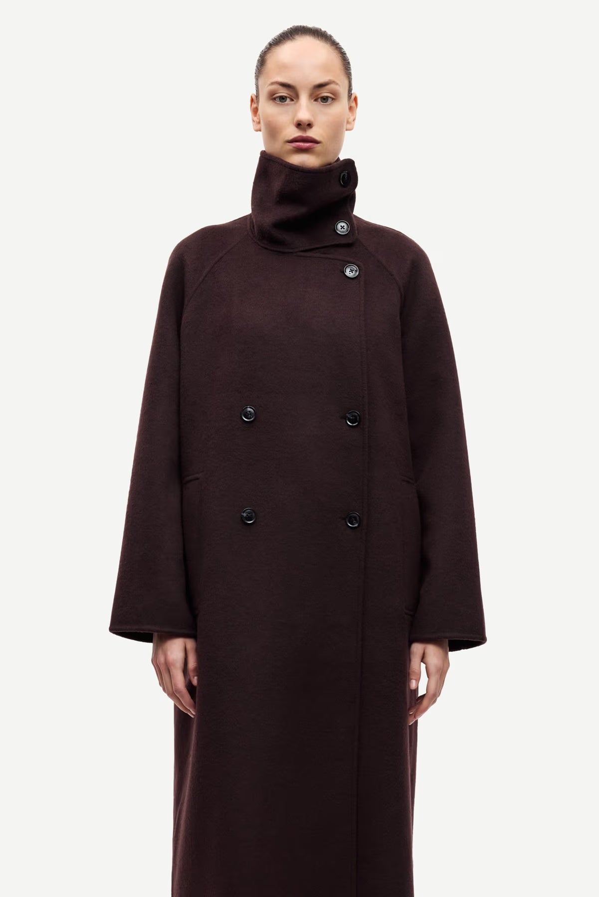 Sahanne Coat - Black Coffee