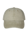 Washed Cotton Twill Coal Keps - Castle Wall