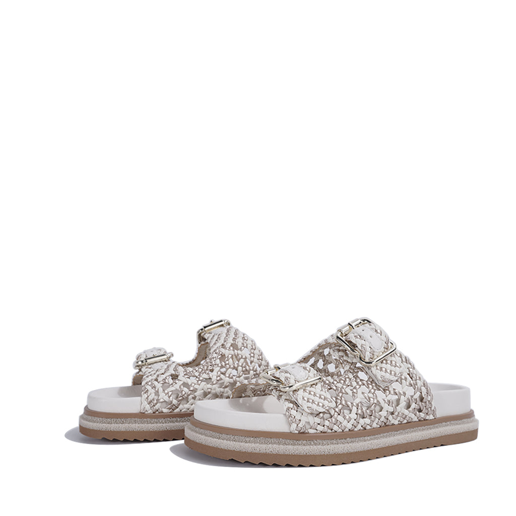 2065 Donna - Woven Bianco/Platino