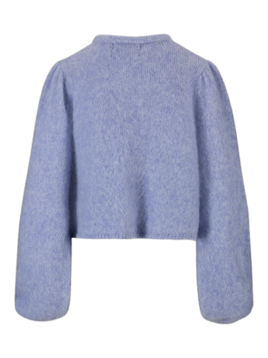 Amelia Chunky Cardigan - Ljusblå