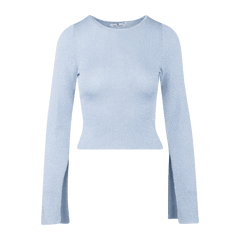 Adina Top Ls - Blue