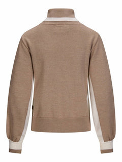 Maud Merino Sweater - Beige Melange