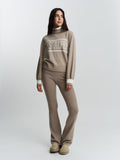 Maud Merino Sweater - Beige Melange