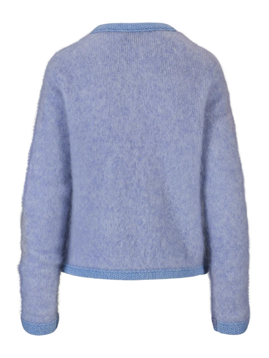 Una Chunky Jacket - Light Blue