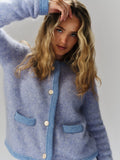 Una Chunky Jacket - Light Blue