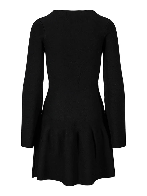 Alaya Merino Dress - Black