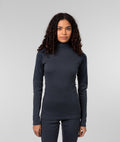 Elevate Wool Half Zip - Dark Blue