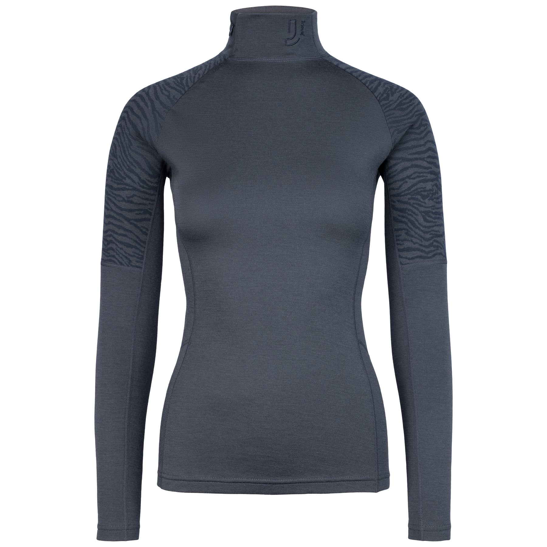 Elevate Wool Half Zip - Dark Blue