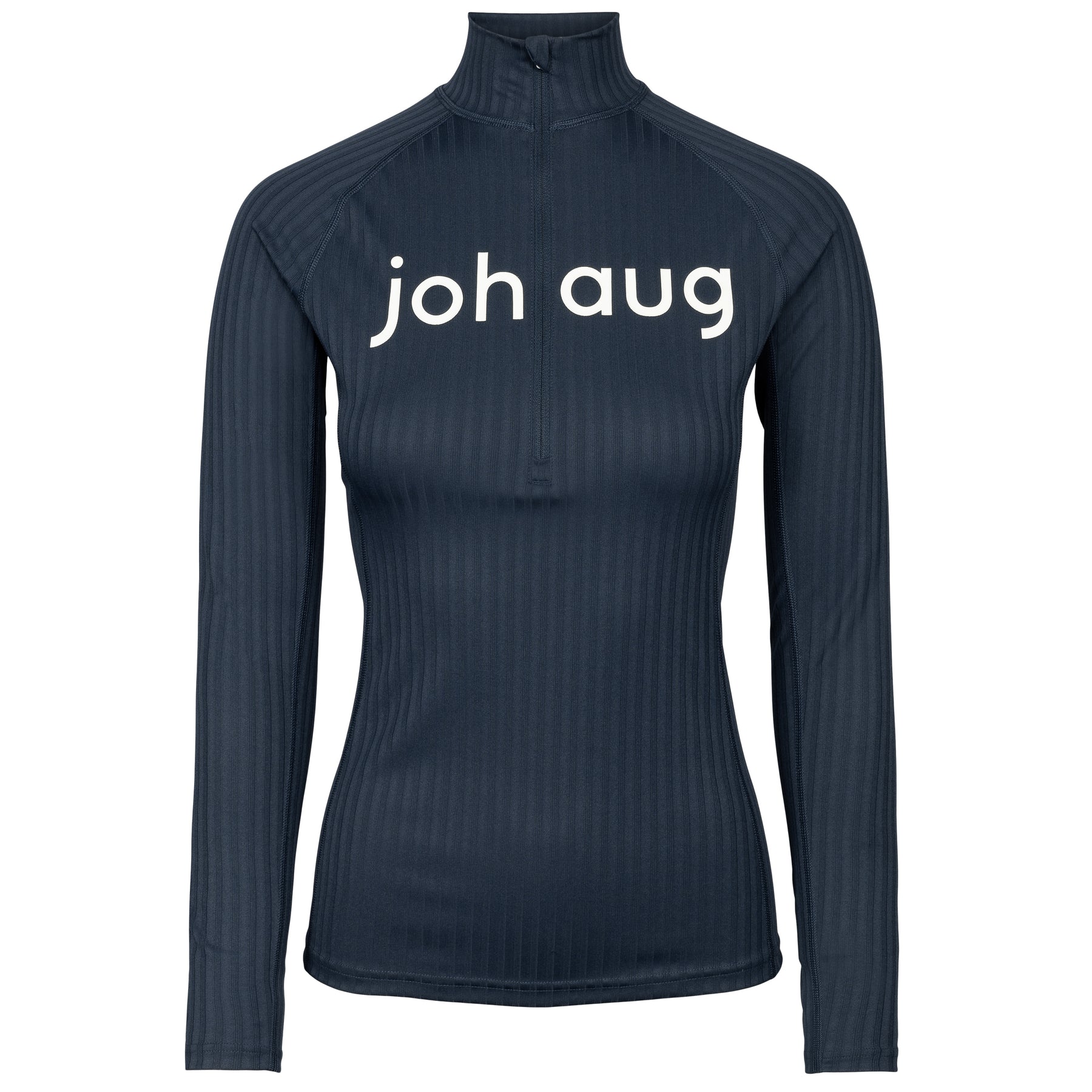 Rib Tech Half Zip - Matte Navy