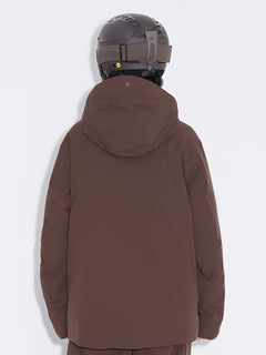 W Tryvann Down Jacket - Dk. Brown