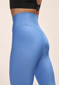 Graphic High Waist Tights - Riviera Blue