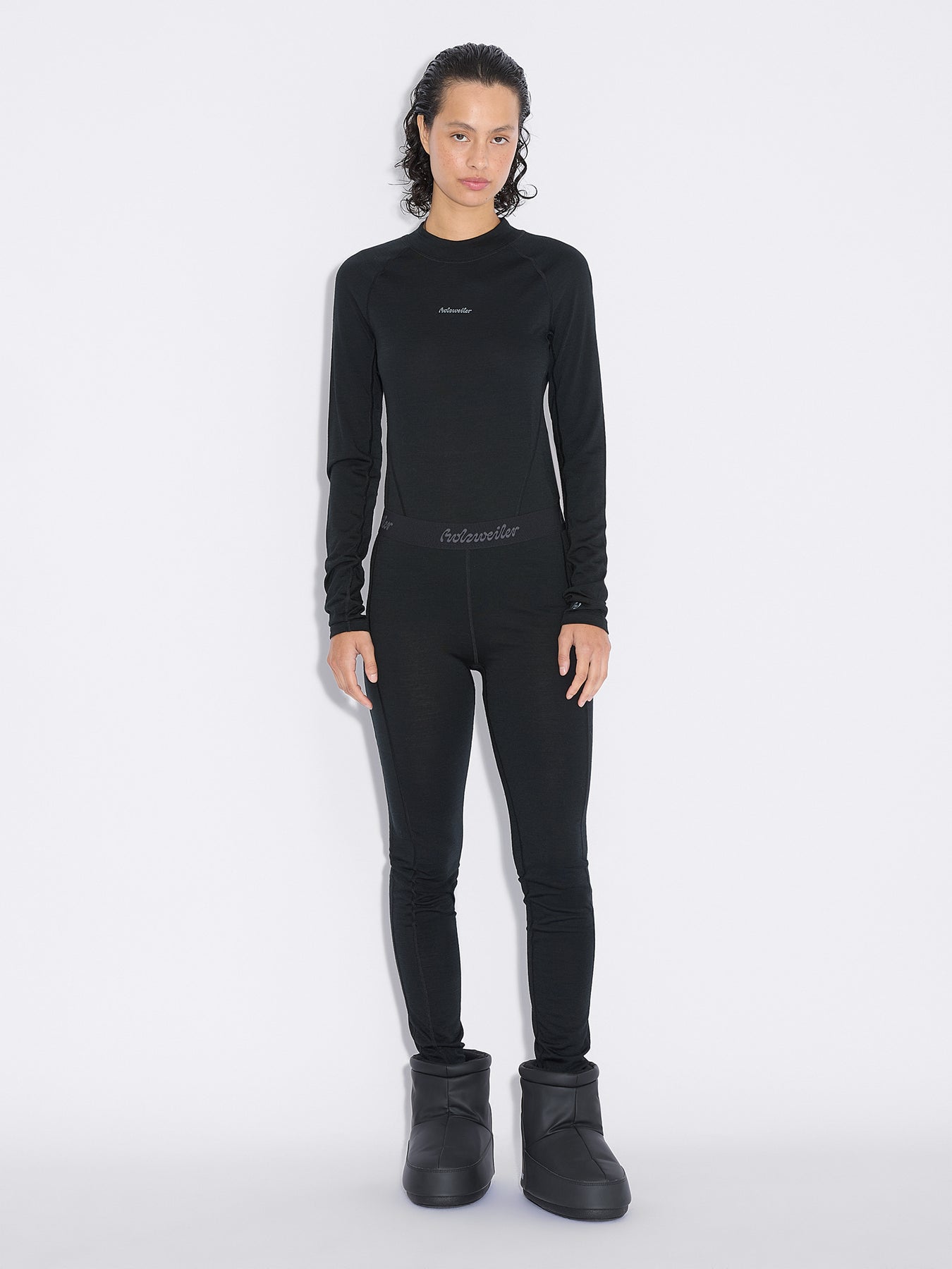 W Tryvann Tights - Svart