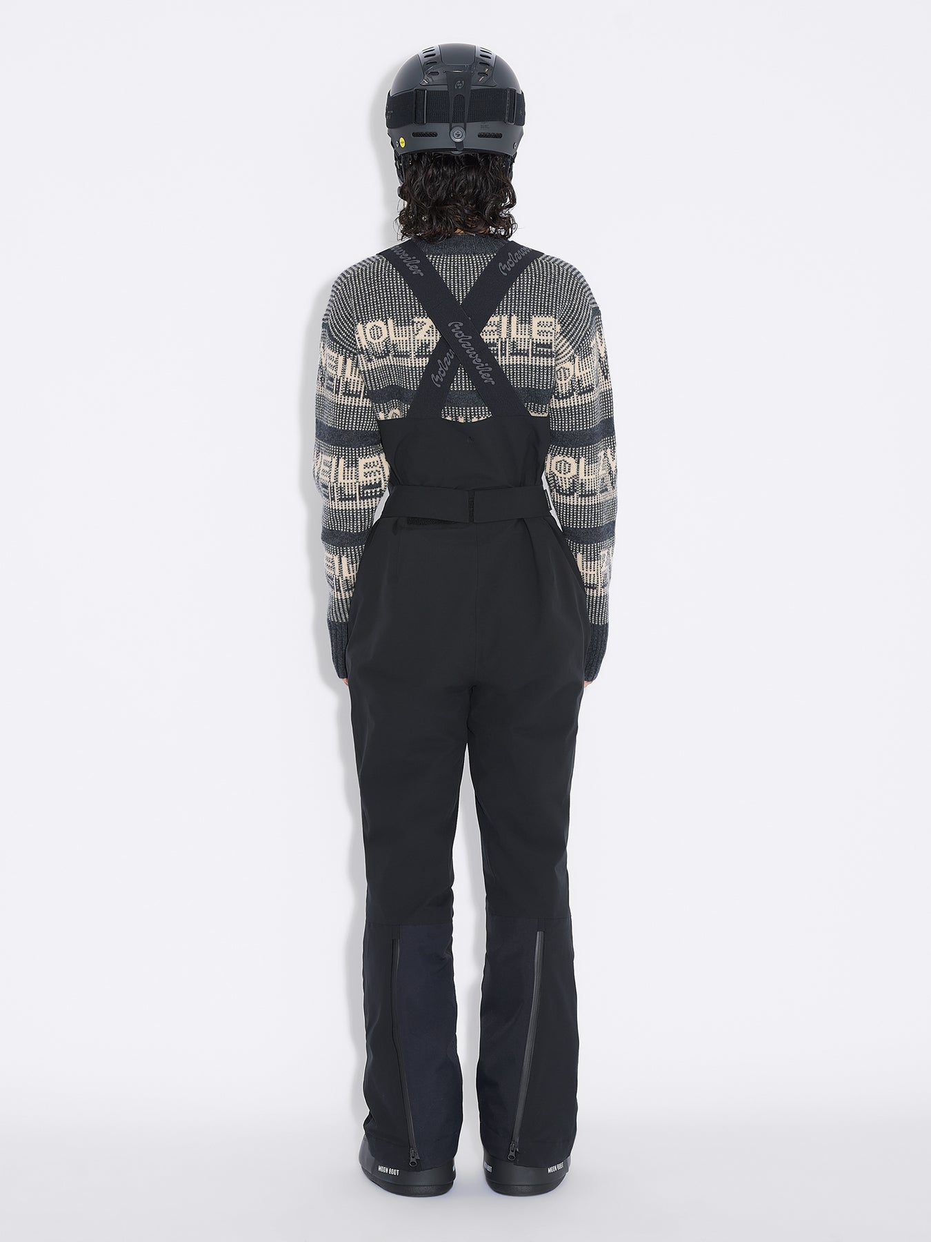 Holzweiler W Tryvann Bib Trousers - Mörkgrå