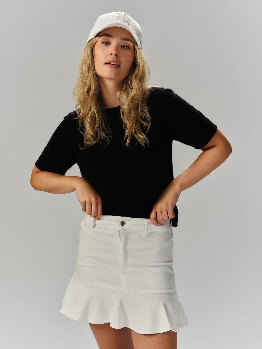 Alessi Vit Denimskjol