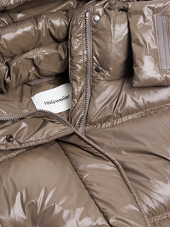 Steilia Short Down Jacket - Brown